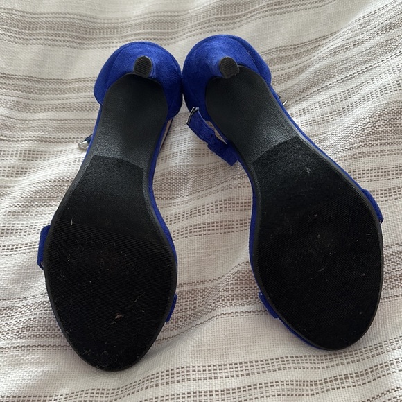 Blue Suede Heels - Picture 3 of 5